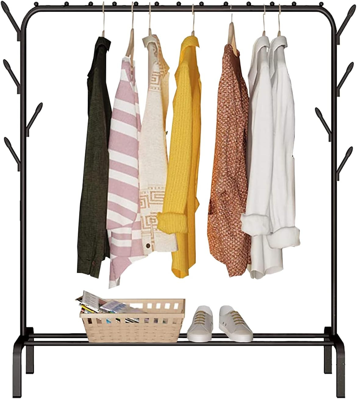 Stender Appendiabiti in Metallo 118x148x39 cm - Versione Rinforzata