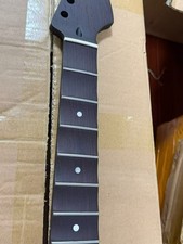 22 Frets S-Style Wenge Electric Guitar Neck 25.5 inch Scalloped Fretboard Nitro