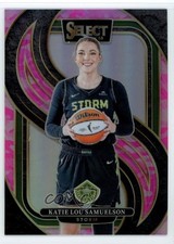 2025 Select WNBA Premier Level Pink Camo Prizm /175 Katie Lou Samuelson 1h5u