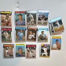 Topps Baseball Trading Card Lot (16) Gwynn, Clemens, Brett, Ripken, Carlton