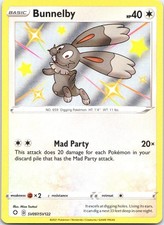 Pokemon Bunnelby Shining Fates Shiny Vault Holo LP