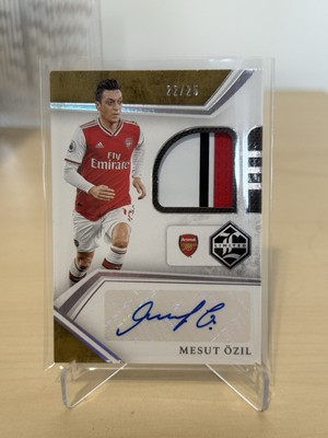 Panini Chronicles 2019-20 Mesut Özil Patch Auto /25 Player Worn Arsenal 