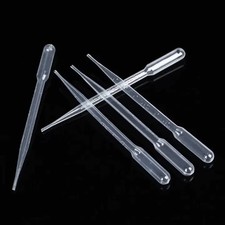 🔥 10 x 5ml Disposable Graduated Plastic Pipettes Dropper Transfer Oils Perfume