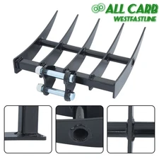 Compact Rake Attachment for 1 Ton-1.5 Ton Diggers – Versatile and Reliable