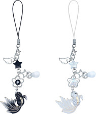 Aesthetic Phone Charm Star Goldfish Cell Phone Charms Straps for Phone Case, Cut