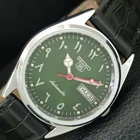 REFURBISHED SEIKO 5 AUTOMATIC JAPAN MENS VINTAGE ARABIC FIGURE WATCH a443436-4