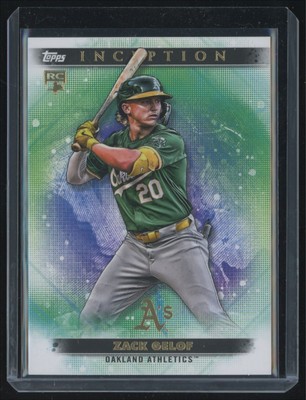 2024 Topps Inception Zack Gelof RC Oakland Athletics #56