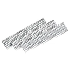 1000Pcs 14 Gauge Brad Nails, 5/8" Length Straight Finishing Nails Silver Blue