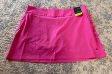 NWT Tek Gear Golf/Tennis Skort size XL Pink Mid Rise w/side back pockets