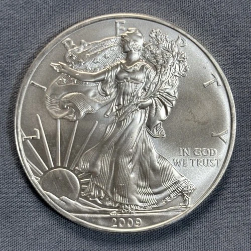 2009 American Silver Eagle 1 oz .999 Fine Silver BU Tube Fresh