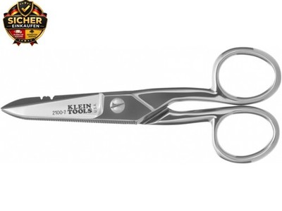 Klein Tools 2100-7 | Elektriker-Schere 190 mm | Präzise und langlebige Schere 