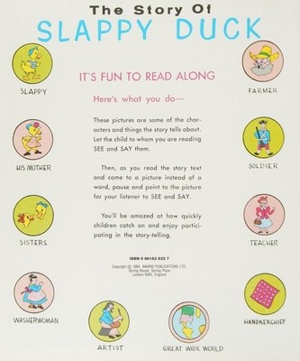 The Story of Slappy Duck (See and Say Storybook), unknown, Good Book