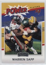 2021 Panini Contenders Power Players Warren Sapp #PP-WSA HOF 14s2
