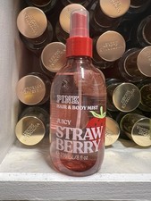 Victoria s Secret Pink Juicy Strawberry Hair Body Mist 8 fl oz Discontinued