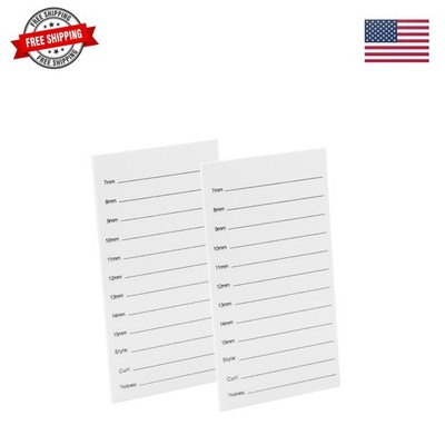 2 Pcs for Eyelash Extensions Acrylic Disposable Lash Hand Pallet Lash Tile fo...