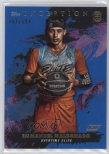 2021 Topps Inception OTE Overtime Elite Blue 57/199 Emmanuel Maldonado #22 1n1m