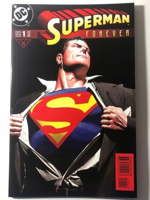 Superman Forever #1 DC Comics Paul Dini Jim Lee 1998 Direct Edition