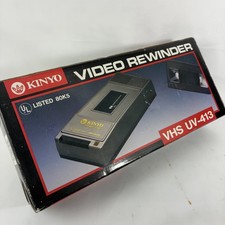 Kinyo Video Rewinder VHS UV-413 Pre Owned Ope...
