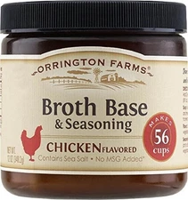 Chicken Flavor Broth Base 4 Ounce Pack Of 3 Ideal For Soups Stews Sauces