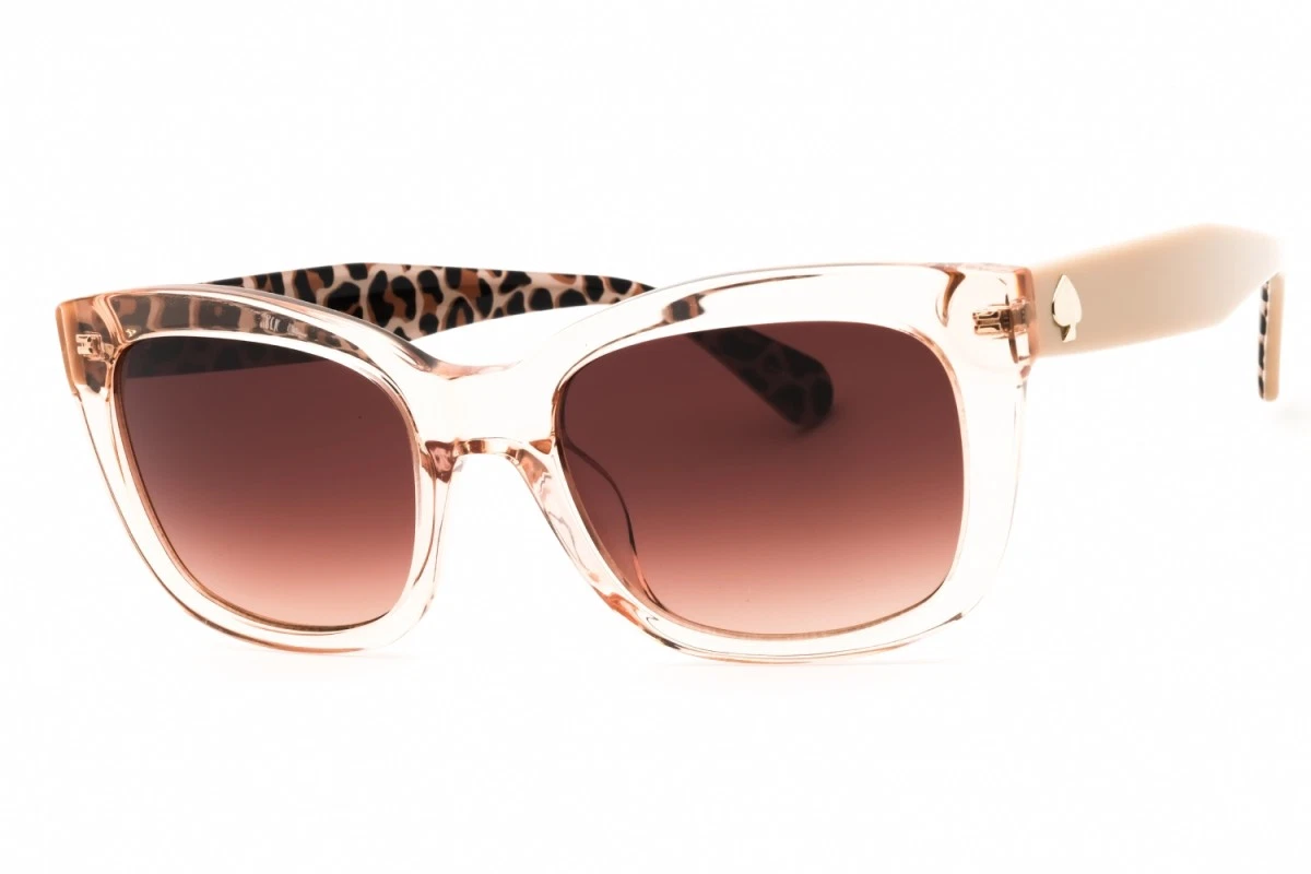 Rare Kate Spade “Margita” Blush Beige Sunglasses Gradient Brown Lenses kate spade new york Beige Sunglasses for Women for sale | eBay main image 4