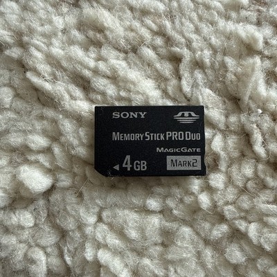 Sony Memory Stick PRO Duo Speicherkarte 4 GB MagicGate Mark2 für Sony kompatibel