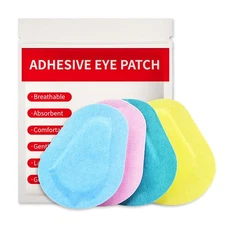 40PCS Adhesive Eye Patches for Adults Breathable Eyepatch Disposable Eye Pad ...