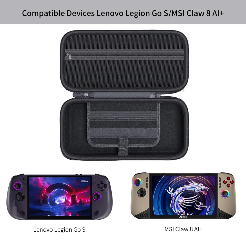 Funda protectora de transporte para Lenovo Legion Go S / Legion Go 2, MSI Claw 8 AI+... Foto 2 de 4