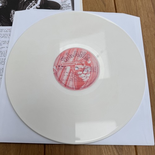 (LTD 62/ 500 Press, Sister Ray) SEX PISTOLS – Spunk, Red Vinyl LP + Insert (NM) - Picture 4 of 6