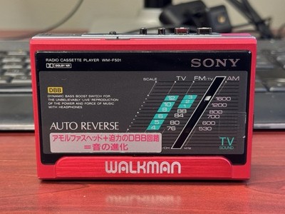 SONY カセットウォークマン WM-F501 Vintage Sony WM-F501 Walkman Cassette Player Working Japan | eBay