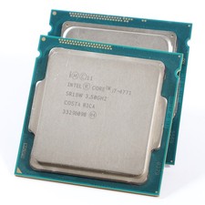 (Lot of 2) Intel Core i7-4771 SR1BW 3.5GHz 8MB LGA 1150 CPU Processor