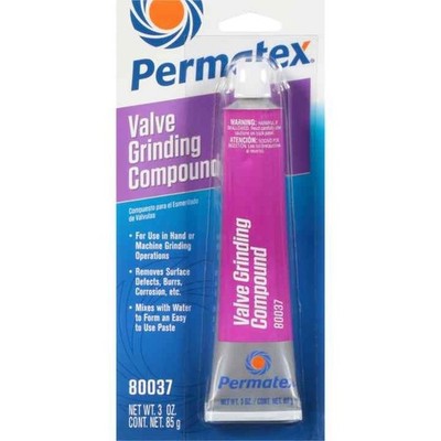 Permatex Valve Grinding Metal Lapping Compound 3 Oz Polishing Paste Tube 80037