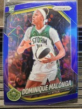 Dominique Malonga RC 2025 WNBA Panini Prizm Blue Velocity Prizm No. 116