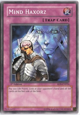 Yugioh - Mind Haxorz RDS-EN054 1st Edition - Rise of Destiny