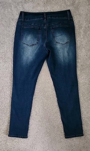 It Denim Jeans Women's 14P Tess Extreme High Rise Curvy Skinny Ankle 34 x 27 - Picture 15 of 16