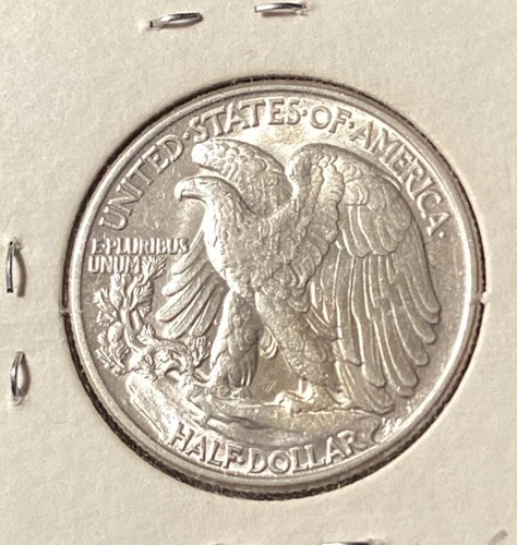 1945 Walking Liberty Half Dollar Lustrous Uncirculated BU Silver 50c Coin