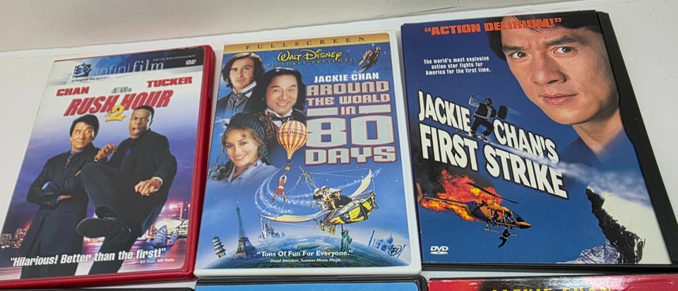 Jackie Chan Movie DVD Lot Of 6 Action Fighting Comedy - Image 3 of 4