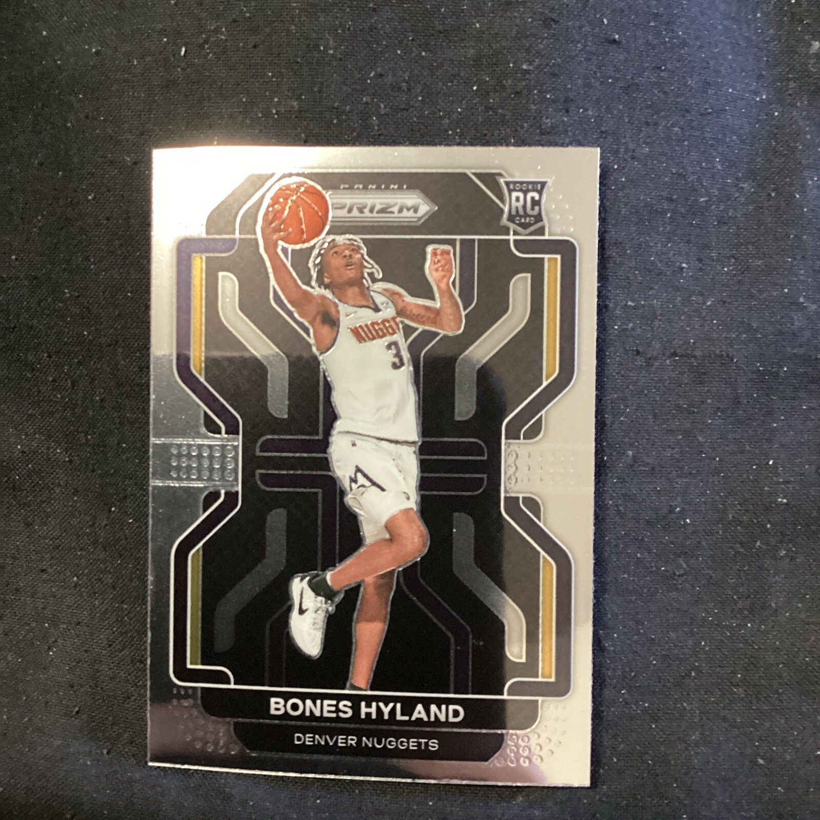 2021-22 Panini Prizm #302 Bones Hyland Rookie Nuggets                    17