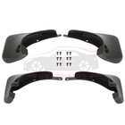 4-Piece Mud Flap Set For Toyota RAV4 2006-2012 – Front & Rear Splash Guards (Black, PP+TPE)