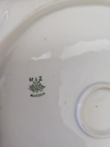 VINTAGE M&Z MADE IN AUSTRIA PLATE - Picture 4 of 5