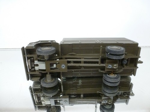 LION CAR DAF 2000/2200/2300 MILITARY TRUCK - ARMY GREEN 1:50 - GOOD COND - 134 - Imagen 6 de 9