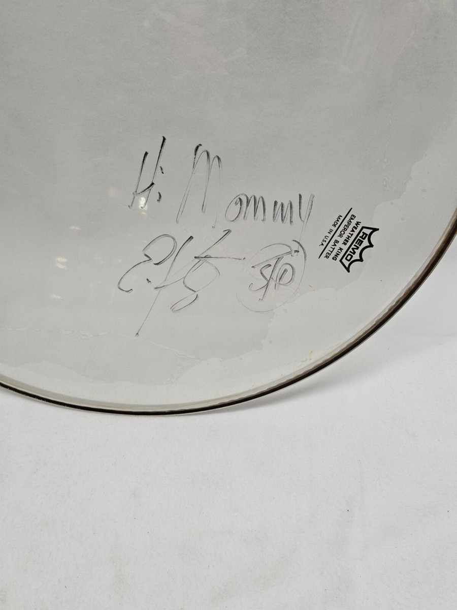 Stone Temple Pilots Band Signed Drumhead DeLeo Kretz Gutt COA Proof Autographed Stone Temple Pilots Band Signed Drumhead DeLeo Kretz Gutt COA Proof Autographed
