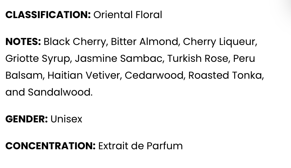 Dua Fragrance: Popped Cherry Inspired by Lost Cherry PoPpCHerY
