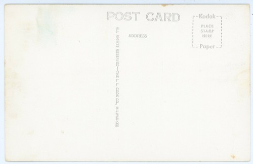 RPPC - Okoboji Lakes, Iowa LARGE LETTER - 1950s - Picture 2 of 2