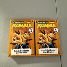 2023 McDonald  s Happy Meal Crash Team Rumble Crash Collector Card Game 1 Lot 2