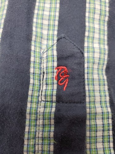 Robert Graham Paisley Stripe Long Sleeve *Knowledge Wisdom Truth* Shirt Men's XL - Picture 6 of 18