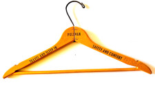 Vintage RARE PULLMAN Wooden Coat Hanger 1920's 30's