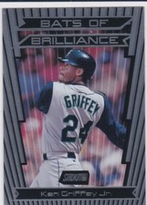 KEN GRIFFEY JR. Seattle Mariners 2000 TSC Baseball Card BATS OF BRILLIANCE #BB5