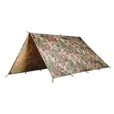 Mehrzeckplane Tarp 3x3m PE Ripstop Phantomleaf WASP I Z2 Outdoor Plane Survival