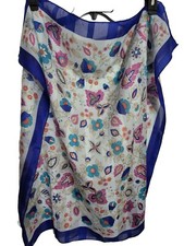 Beautiful Silken Polyester by Berkshire Scarf Made in Italy.
