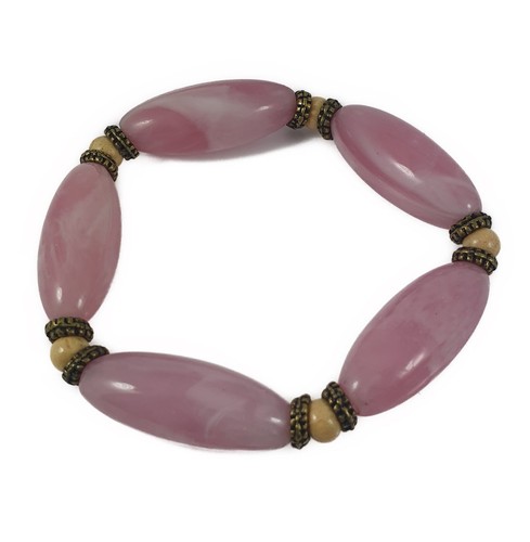 Pink Bead Bracelet